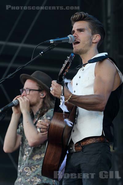 KALEO - 2018-07-21 - PARIS - Hippodrome de Longchamp - Main Stage 1 - 